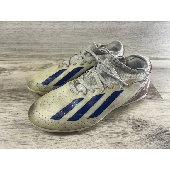 Adidas X Crazyfast USA.3 FG Juniors 2.5 Red White Blue USA Soccer Cleats IG0667 - Picture 2 of 10